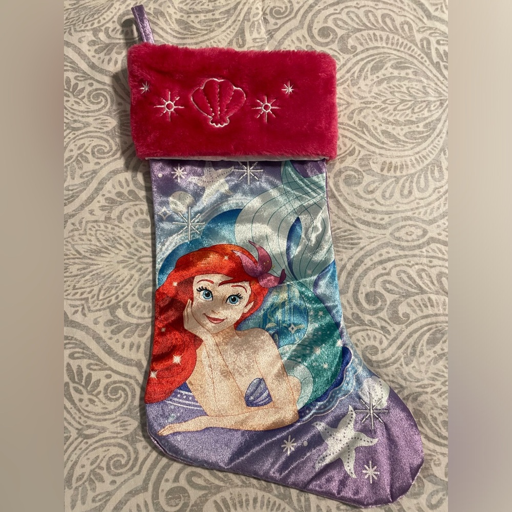 Disney The Little Mermaid Ariel Christmas Stocking